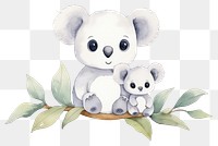 PNG Cartoon nature koala cute. 