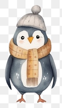 PNG Penguin family animal cartoon winter. 