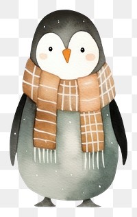 PNG Penguin family animal cartoon winter. 