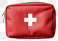 PNG First aid medicine maroon red. 