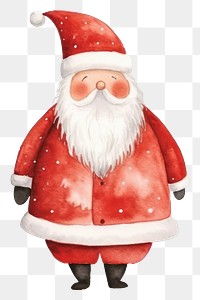 PNG  Santa cos christmas winter white background. AI generated Image by rawpixel.