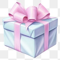 PNG  Gift box white background anniversary celebration. AI generated Image by rawpixel.