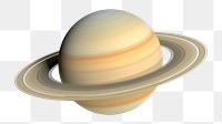 PNG Saturn planet space white background simplicity. AI generated Image by rawpixel.