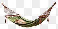 PNG  Hammock furniture white background tranquility. AI generated Image by rawpixel.