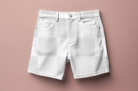 Causal shorts png, transparent mockup