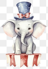 PNG Cute elephant animal cartoon mammal. 