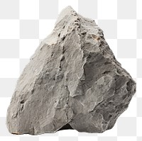 PNG Rock mineral white background simplicity. AI generated Image by rawpixel.