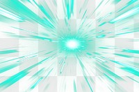 Green space warp effect png, transparent background