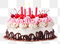 PNG  Birthday Cake cake birthday dessert. AI generated Image by rawpixel.