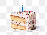 PNG  Birthday Cake cake birthday dessert. AI generated Image by rawpixel.