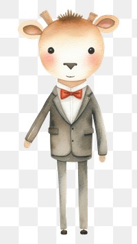 PNG Animal wedding cartoon mammal cute. 