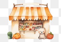 PNG Small Business cartoon cute food. AI generated Image by rawpixel.