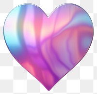 PNG Gradient holographic heart backgrounds shape