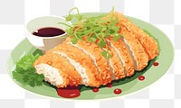 PNG Tonkatsu tonkatsu sushi food. 