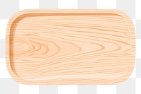 PNG Wood tray textured absence. AI generated Image by rawpixel.