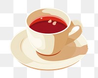 PNG Cake strawberry dessert coffee. AI generated Image by rawpixel.