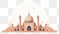 PNG Eid Mubarak day architecture building dome. AI generated Image by rawpixel.