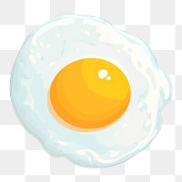 PNG Food egg circle yellow. AI generated Image by rawpixel.