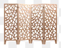 PNG  Modern Room divider wood  architecture. AI generated Image by rawpixel.