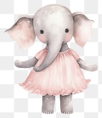 PNG Elephants cute character animal elephant mammal. AI generated Image by rawpixel.