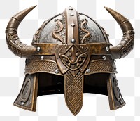 PNG Viking helmet white background accessories sculpture