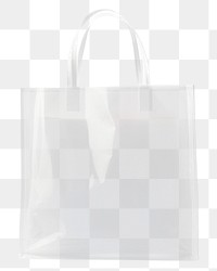 PNG Plastic bag handbag plastic white. AI generated Image by rawpixel.