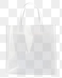 PNG Plastic bag handbag plastic white. 