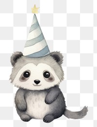 PNG Raccoon mammal animal party. AI generated Image by rawpixel.