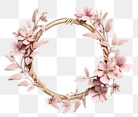 PNG Jewelry flower wreath plant. 