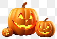 PNG Halloween pumpkins candle food anthropomorphic. 