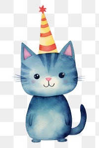 PNG Cat birthday mammal animal. 