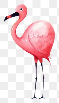 PNG Flamingo cake birthday dessert. AI generated Image by rawpixel.