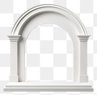 PNG Product display arch architecture white