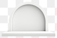 PNG Product podium arch architecture white. 