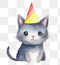 PNG Cat mammal animal party. AI generated Image by rawpixel.