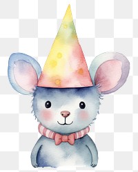 PNG Mouse hat representation celebration. AI generated Image by rawpixel.