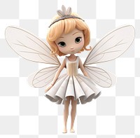 PNG Fairy cute doll toy. 