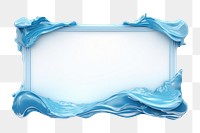 PNG Water frame backgrounds turquoise water. 