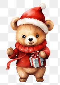 PNG Bear christmas mammal cute