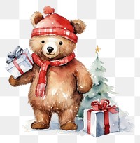 PNG Bear christmas toy  