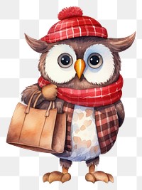 PNG Toy owl bag representation. 