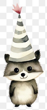 PNG Baby raccoon cartoon animal nature. 