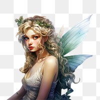 PNG Fairy portrait angel adult. AI generated Image by rawpixel.