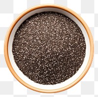 PNG Seed bowl white background ingredient. AI generated Image by rawpixel.