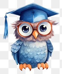 PNG Bird student graduation education animal. AI generated Image by rawpixel.