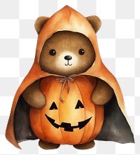 PNG A cute bear halloween cartoon mammal animal. 