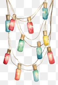 PNG Art white background clothesline illuminated. 