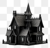 PNG Gothic house architecture building. AI generated Image by rawpixel.