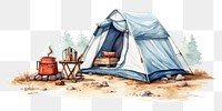 PNG Camping camping outdoors tent. 