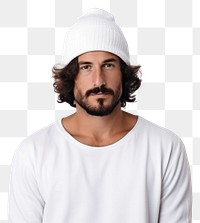 PNG Beanie adult individuality sweatshirt. 